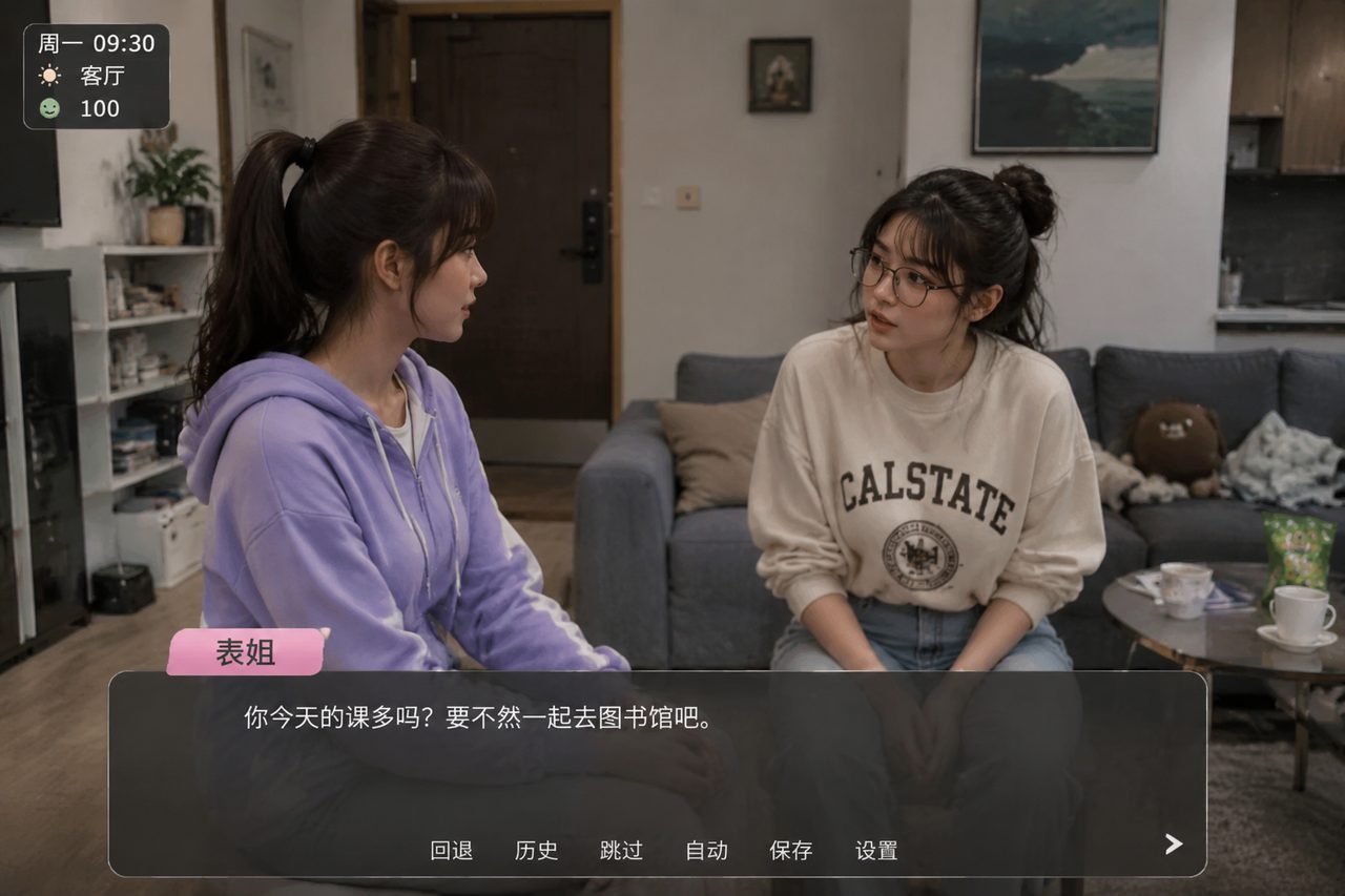 我的可爱表姐 操作界面 实机截图 6